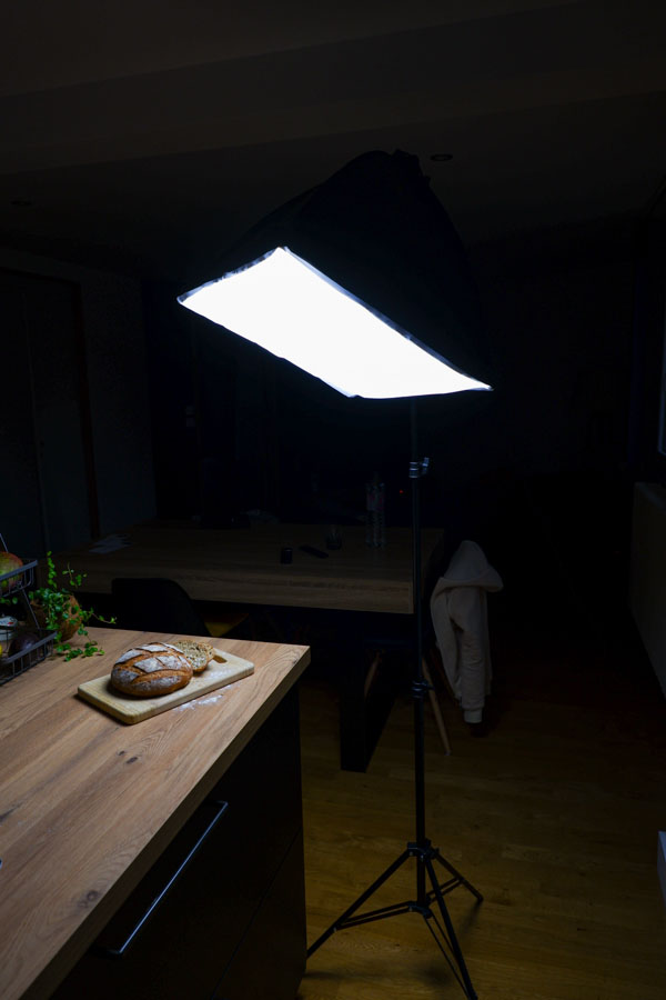 photo avec kit studio LED