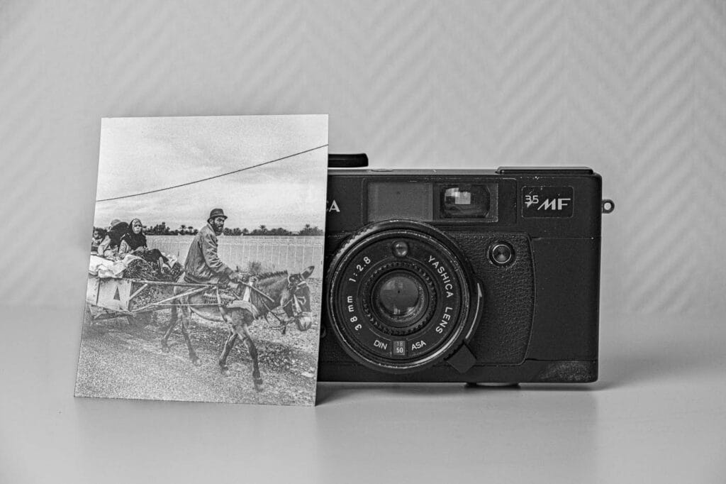 tirage photo noir et blanc