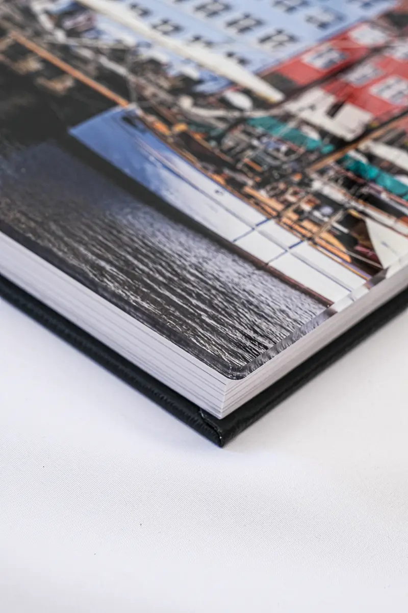 Couverture acrylique livre photo 