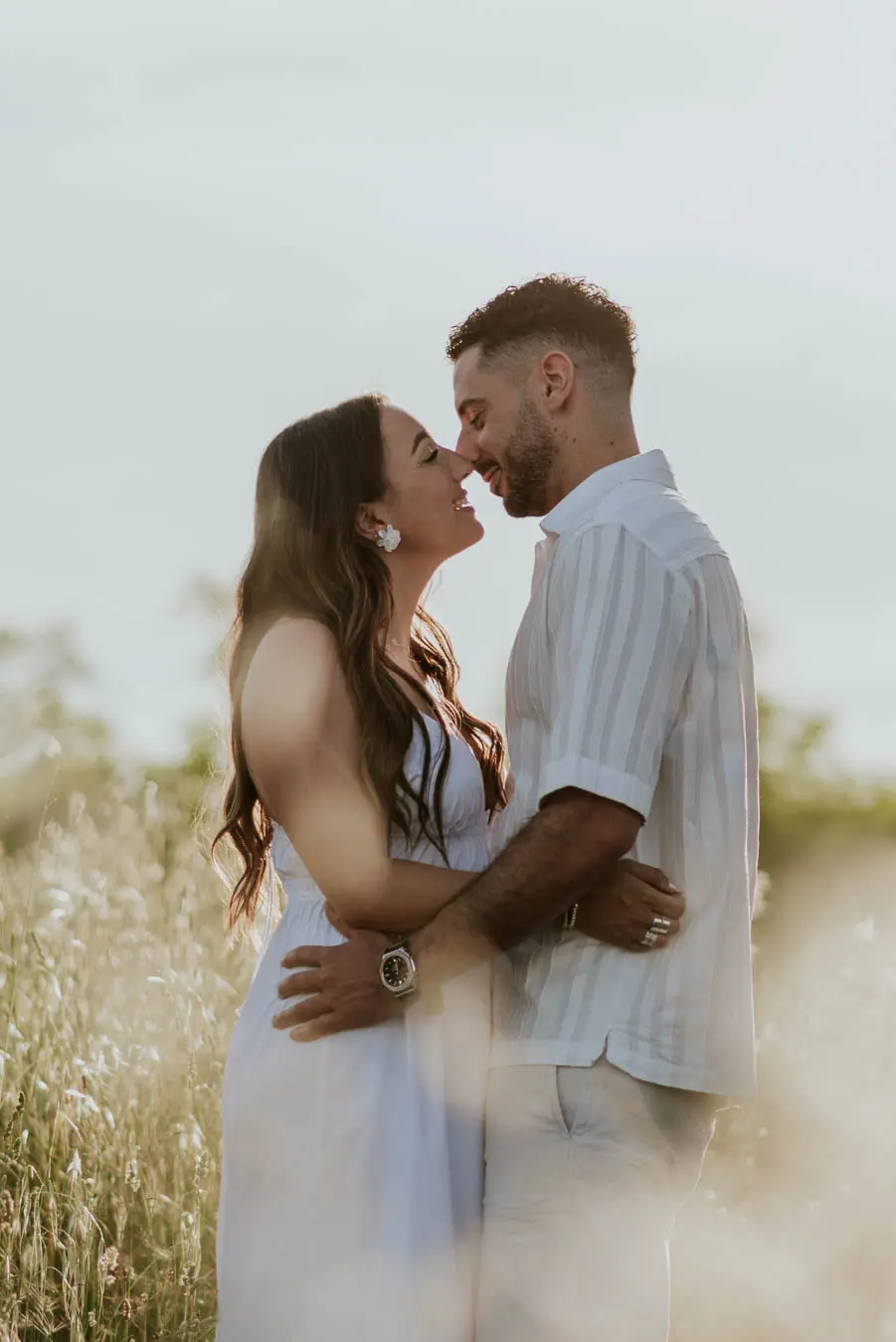 Photo de couple dans la nature en Provence