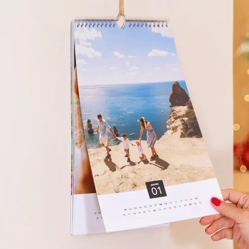 Offrir un calendrier photo à Noël