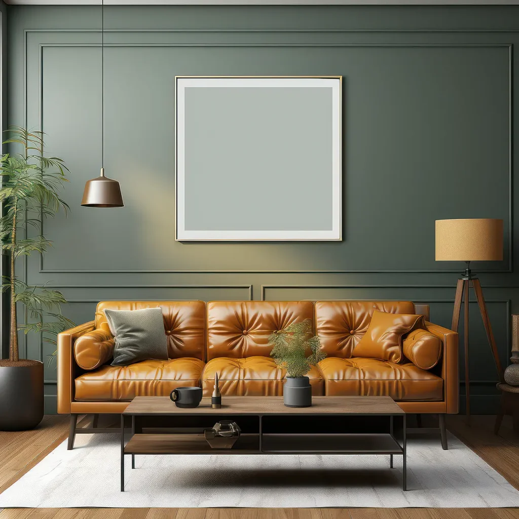 mock-up photo salon