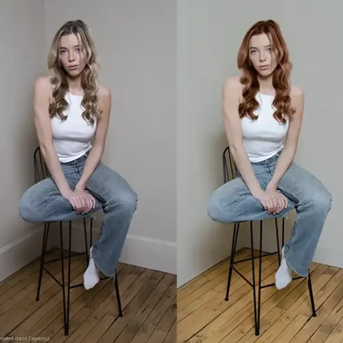 Test logiciel retouche portrait Evoto